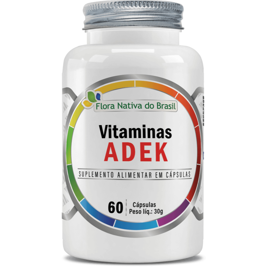 VITAMINAS A D E K 60CAPS FLORA NATIVA