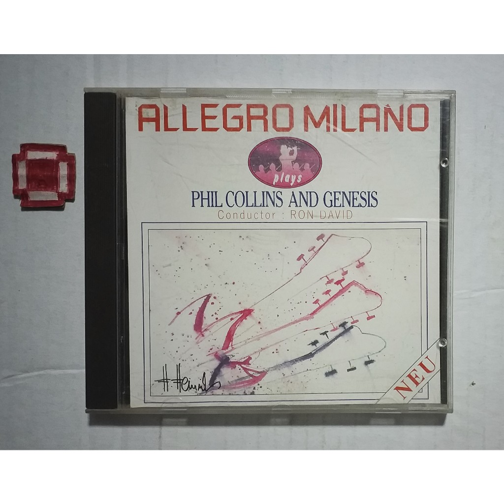 Cd Allegro Milano - Plays Phil Collins & Genesis - Ron David