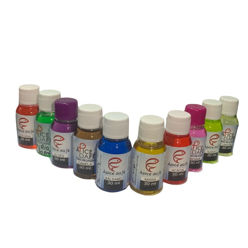 Óleo de unção 30 ml- 5 unidades- óleo para ser ungido-propileno