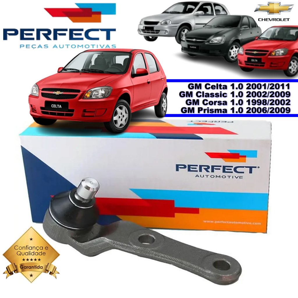 Pivô de Suspensão Gm Corsa Classic Celta 1998 até 2009 Original Perfect Novo c/ Nota Fiscal Garantia em Oferta na Shopee