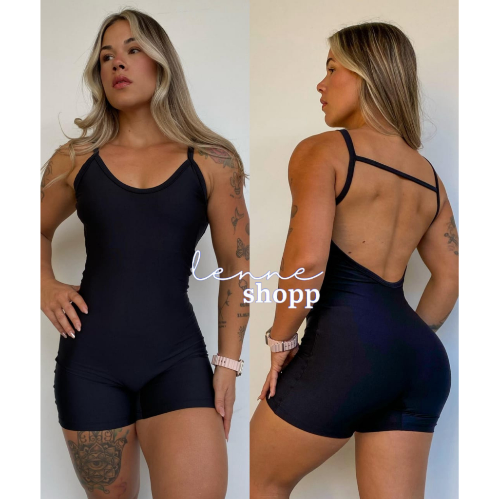 Macaquinho Fitness Costa Aberta Academia Suplex em Oferta na Shopee