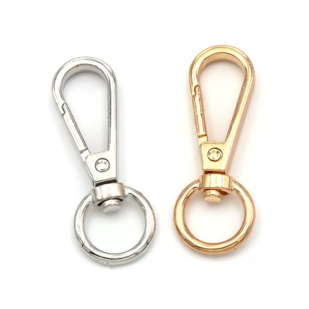 10 Ganchos De Segurança Com Fechos Giratórios De Metal em Oferta na Shopee