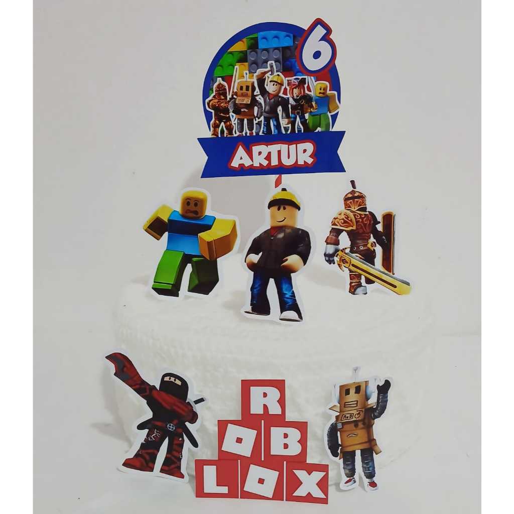 Bolo Roblox Masculino: Onde Comprar | BuscaProdutos