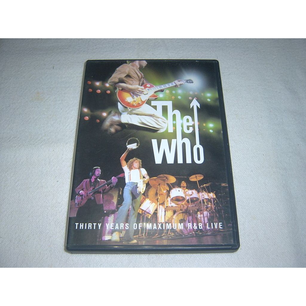 Dvd The Who - Thirty Years Of Maximum R&b Live - 2001