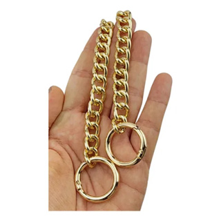 Alça De Corrente Para Bolsa Argola Articulada Mosquetão 3.0 Mm Crochê 1,20 em Oferta na Shopee