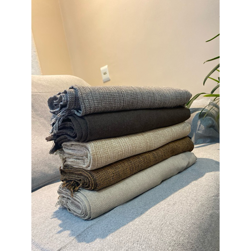 Mantas Decorativas Estilo Rústico | Grande | Conforto e Elegância para Sofá e Cama 🧺