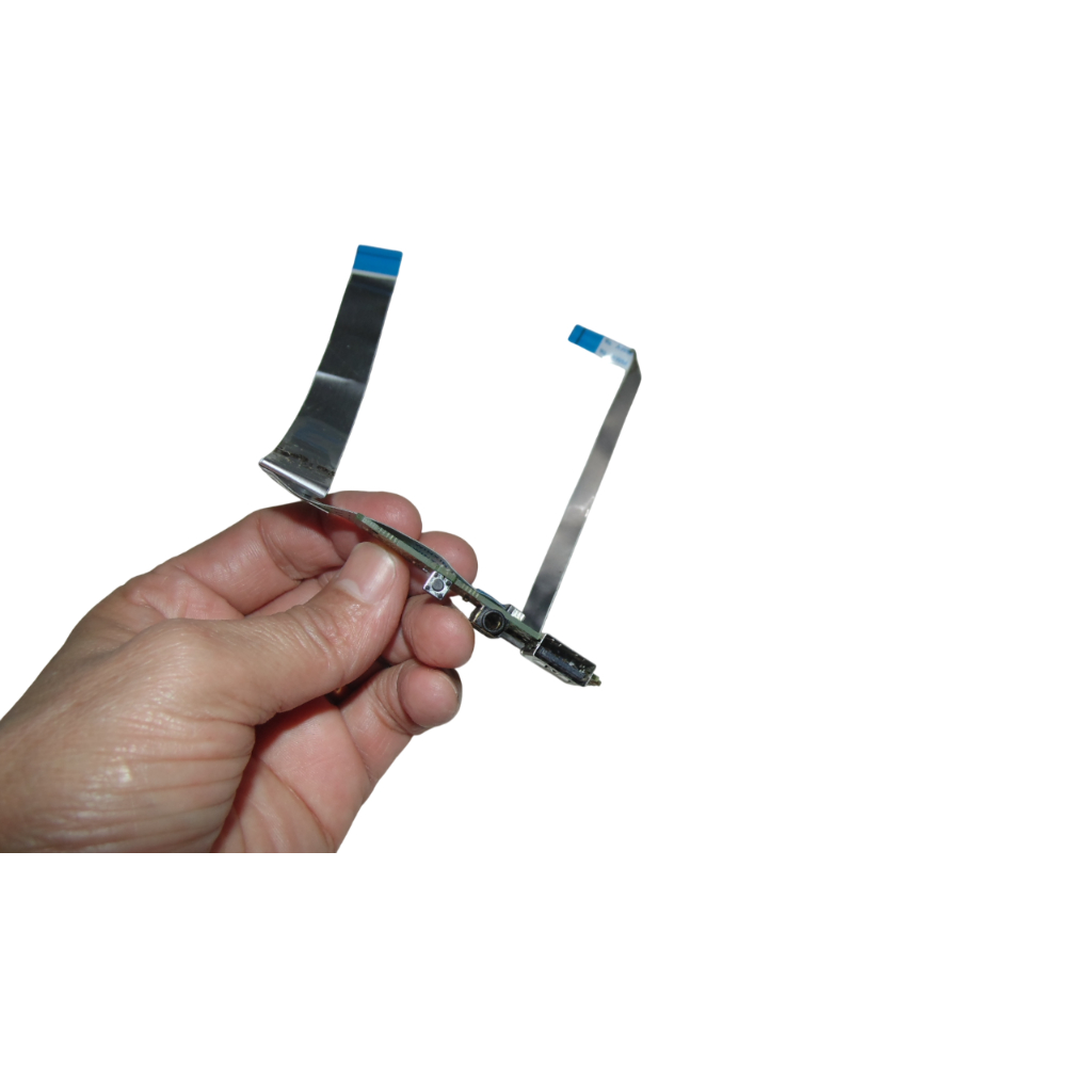 Placa De Áudio Usb Reset Notebook Cce Win S23 Com Cabos Flats