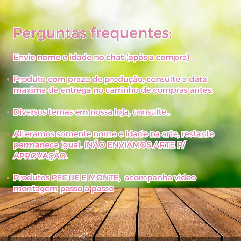 Plaquinha de mesa JARDIM DAS BORBOLETAS aviso de mesa personalizado