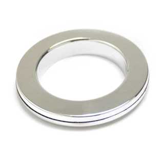 Ilhós Redondo Cromado 28mm em Oferta na Shopee