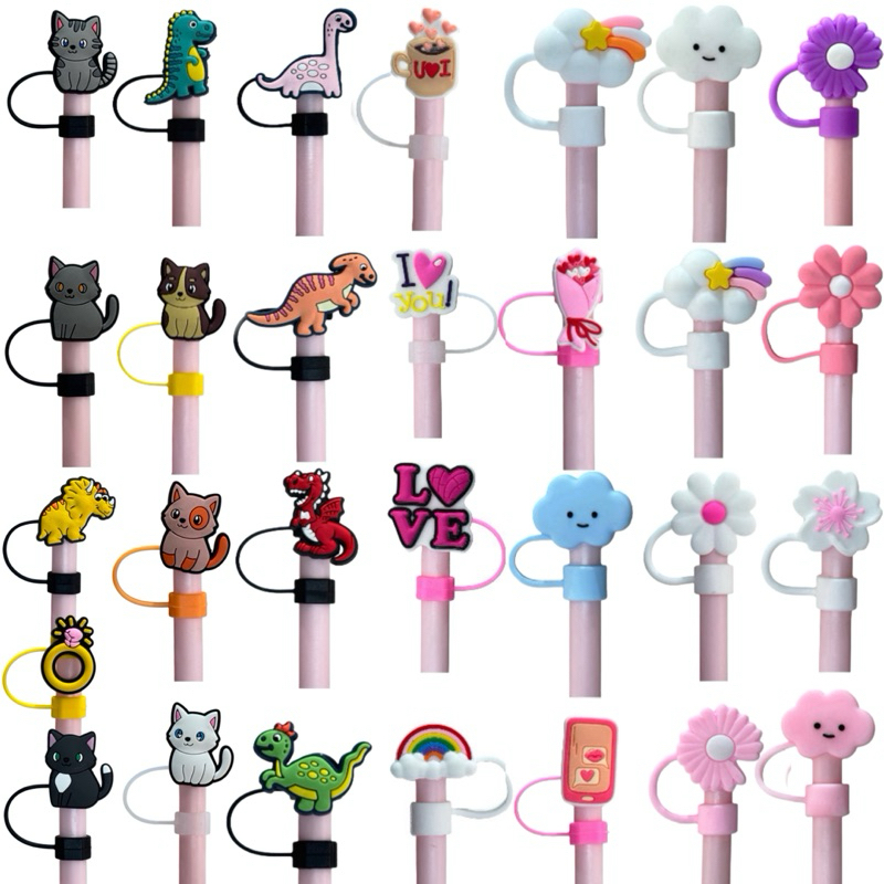 Tampa Protetora de Silicone para Canudo – Antipoeira, Sujeira e Bactérias - 10mm