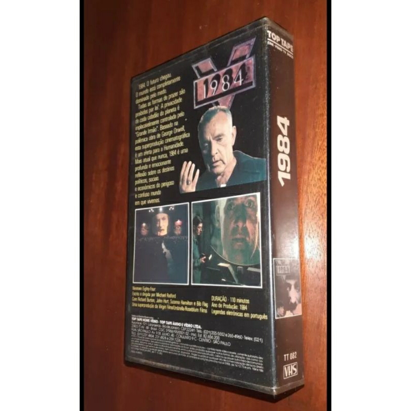Vhs 1984 De George Orwell Richard Burton 1984