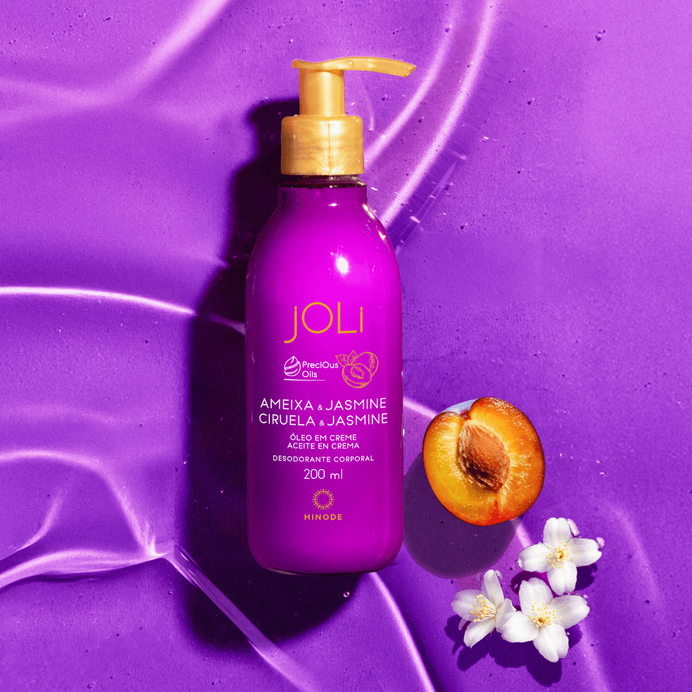 Óleo em Creme Joli Ameixa e Jasmine 200ml