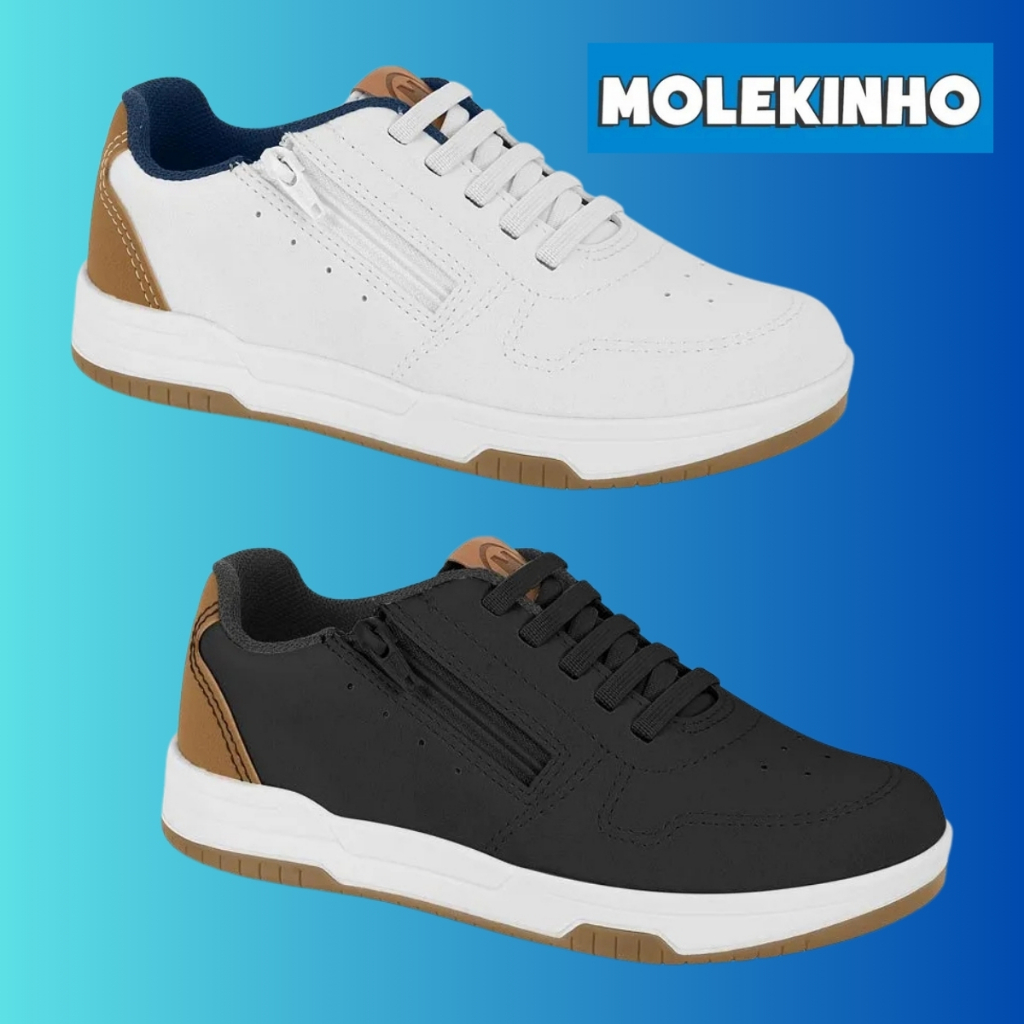 Sapatenis Infantil Menino Molekinho Conforto Casual Original | Lançamento! | Original Molekinho!