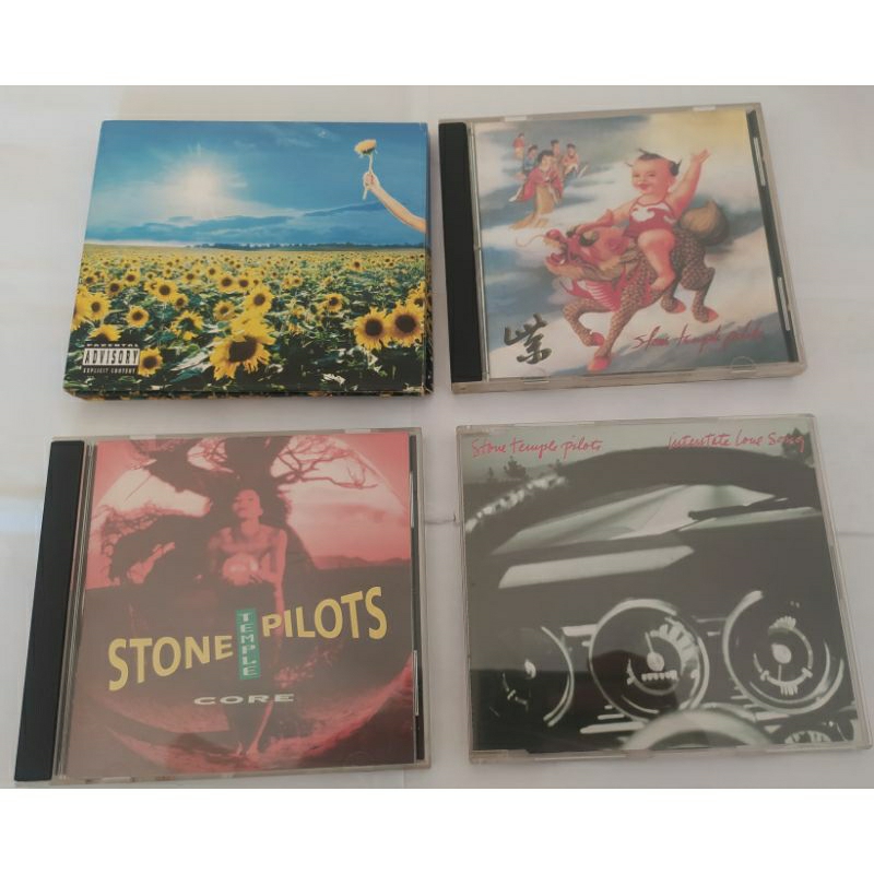 CD + DVD STONE TEMPLE PILOTS THANK YOU USA CD CORE CD STONE TEMPLE PILOTS GERMANY CD SINGLE INTERSTATE LOVE SONG GERMANY