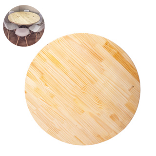 Tampo redondo de Madeira Pinus envernizado 18mm Vários Tamanhos em Oferta na Shopee