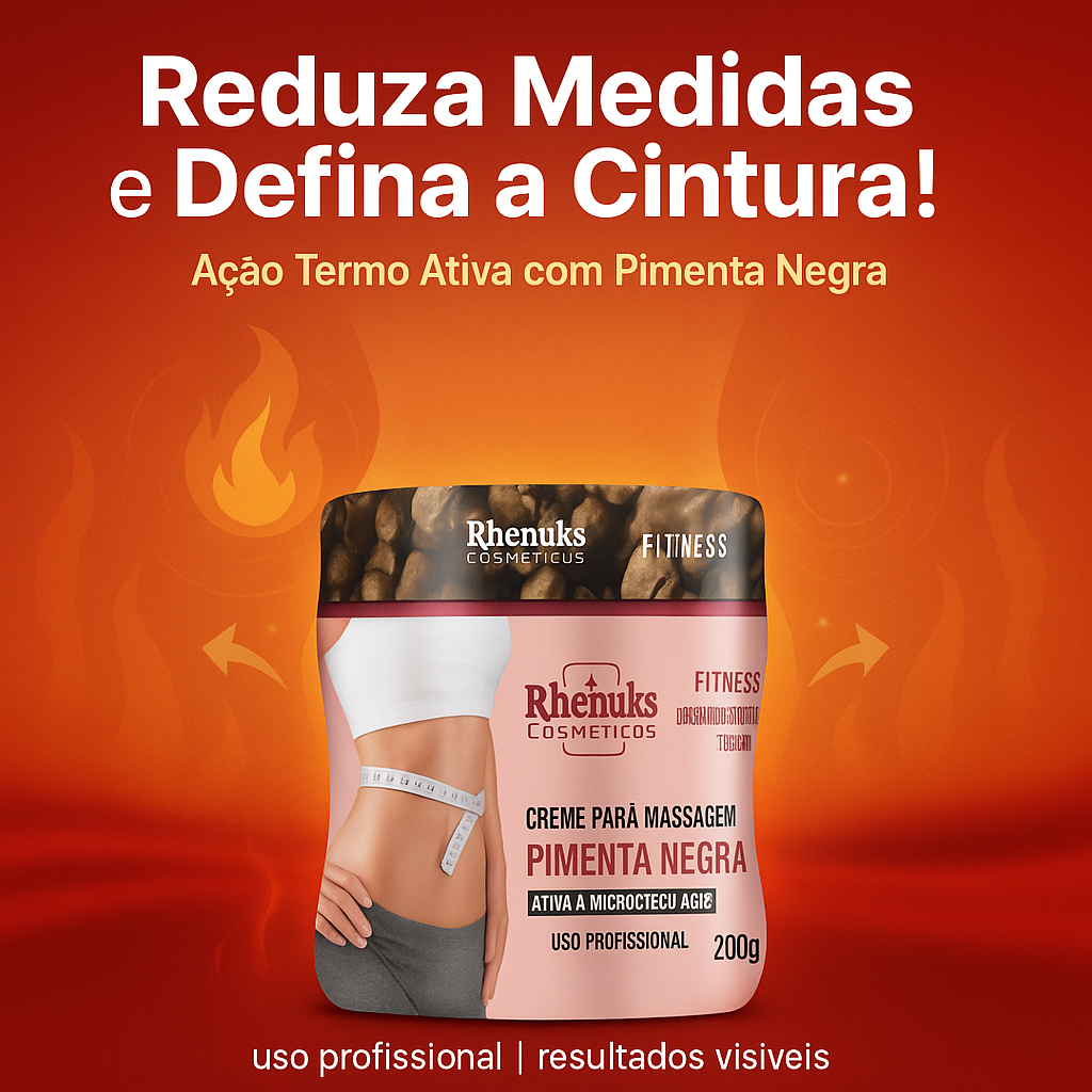 Gel de Pimenta Negra: Remodelagem corporal celulite estrias emagrecimento estetica massagem corpo