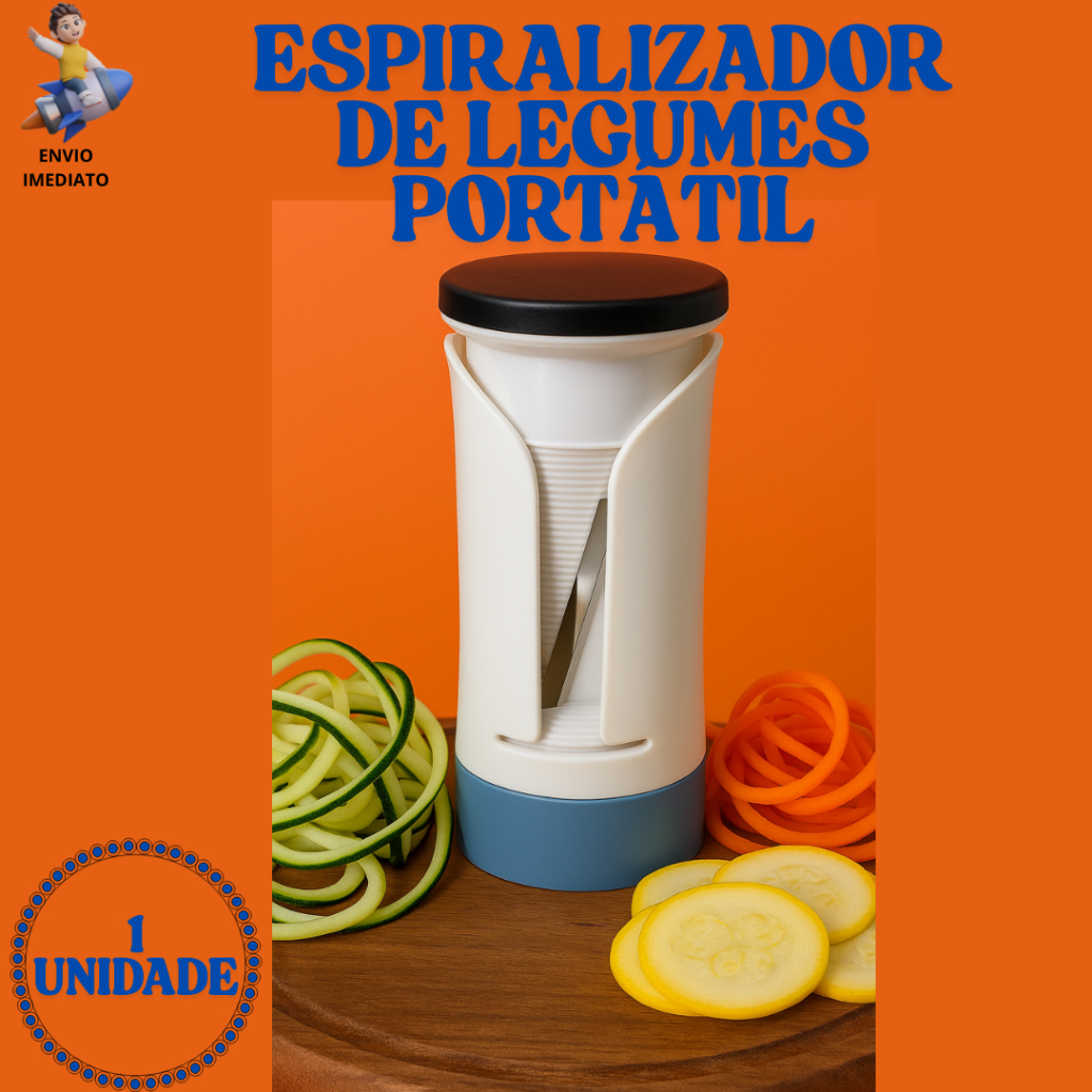 Espiralizador Oikos De Legumes Fatiador De Legumes Espiral Ideal Para Espaguete De Abobrinha Cenoura
