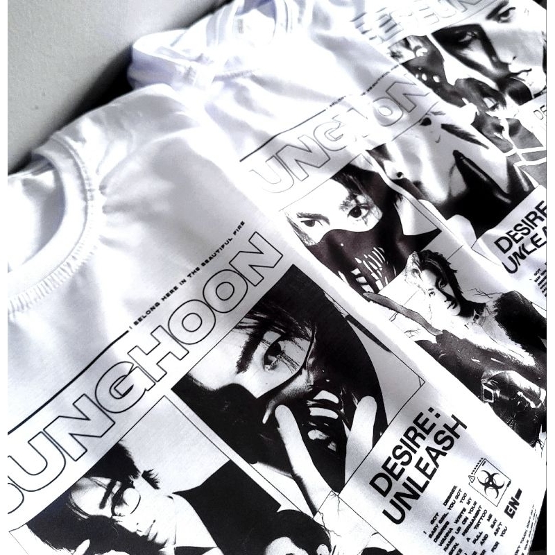 Camiseta Unissex 'Bad Desire' ENHYPEN 'Desire: Unleash' Y2K Aesthetic — imagem 2 de 2