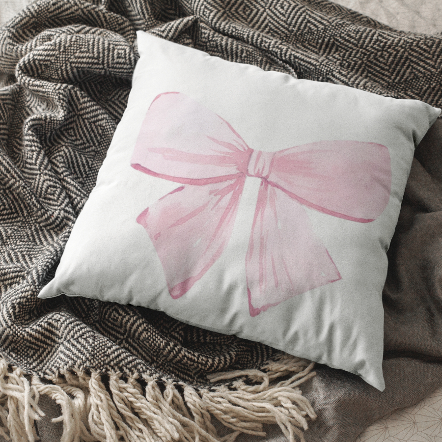 Capa de Almofada Decorativa 45X45 Almofadas para Cama Casal Sofá Laços