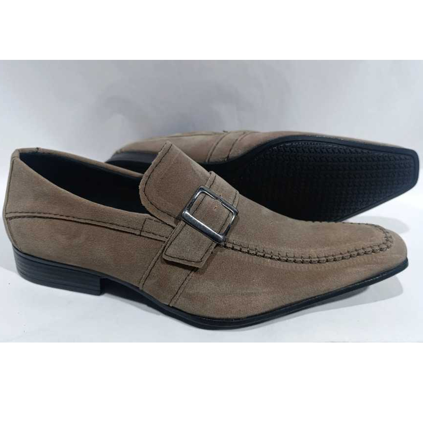 Sapato Social Sport Fino  Nobuck Rato