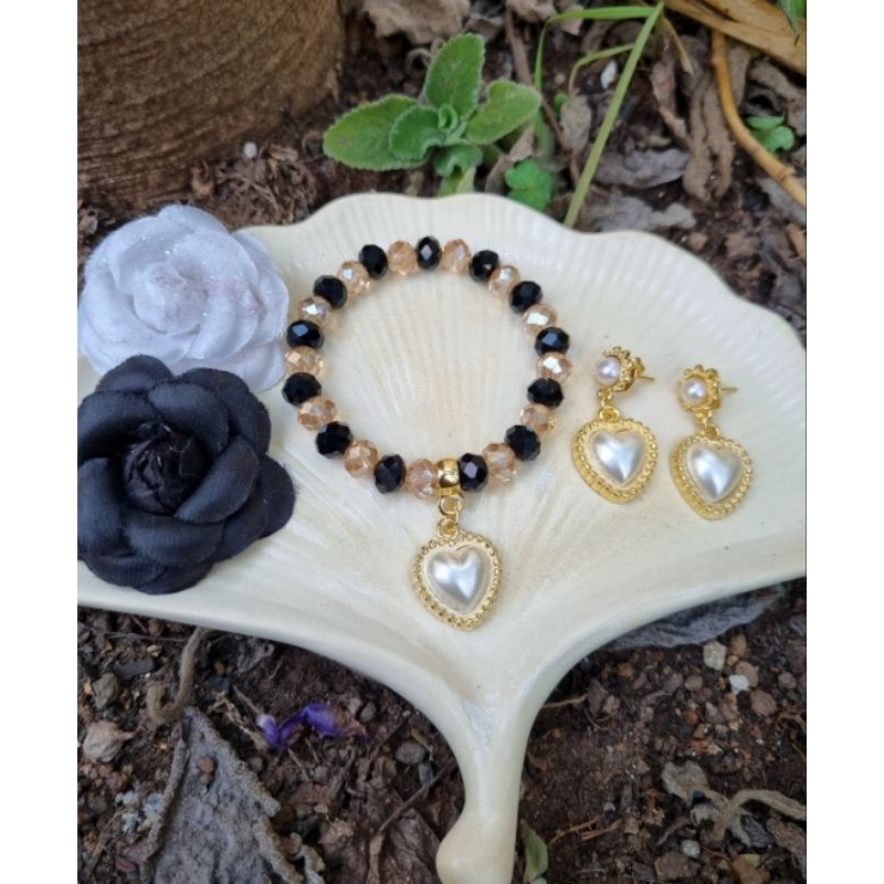 Conjunto Coração de Pomba Gira Dama da Noite