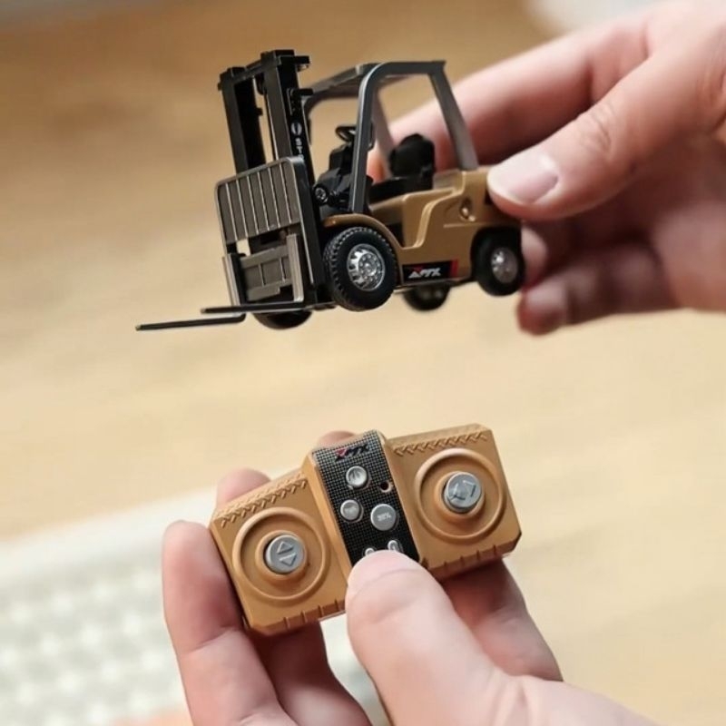 Mini Empilhadeira Brinquedo 1:64 Controle Remoto Jp505