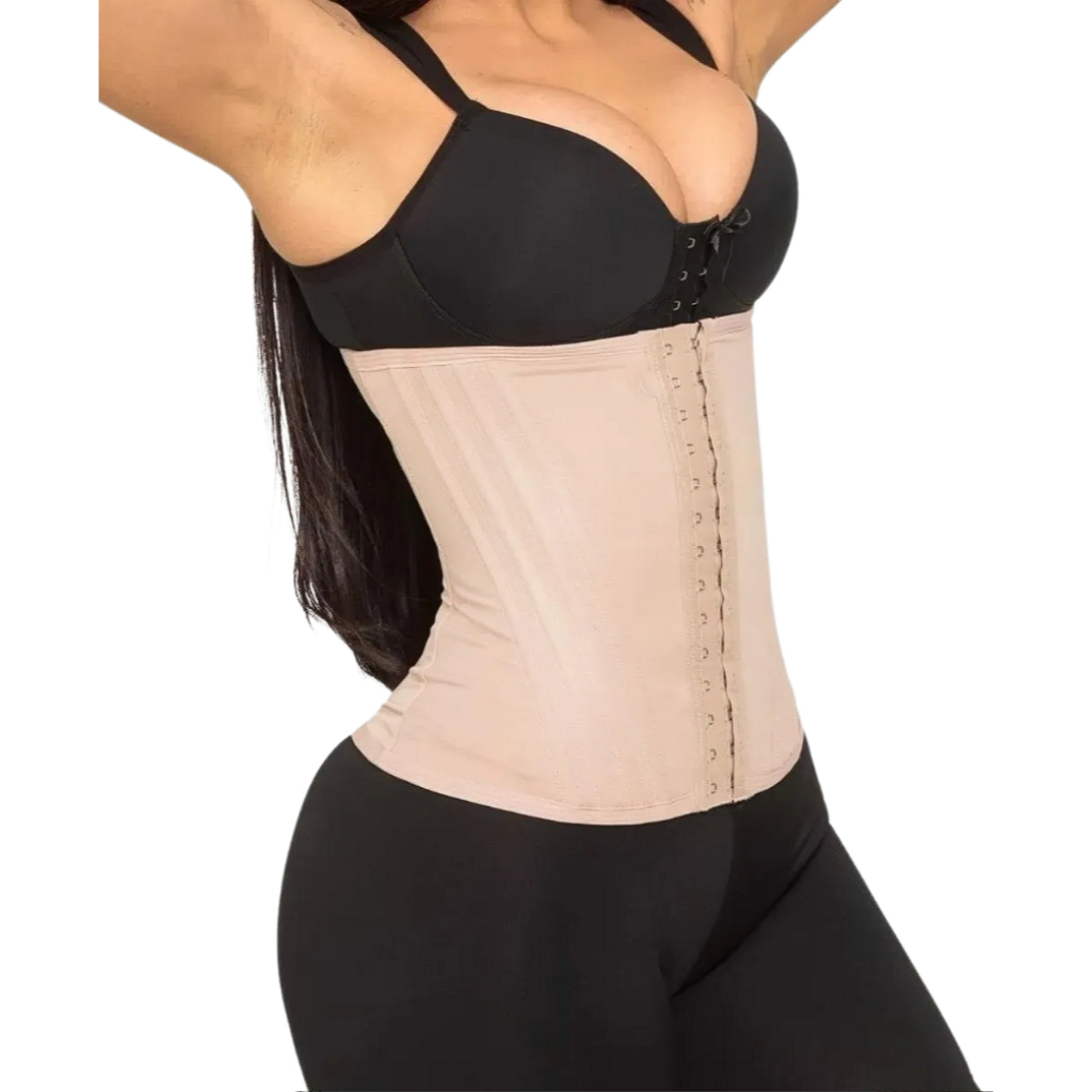 Redutor Abdominal Alta Compressão Pôs Parto  Cirúrgico Reduz Barriga  Sem Alça