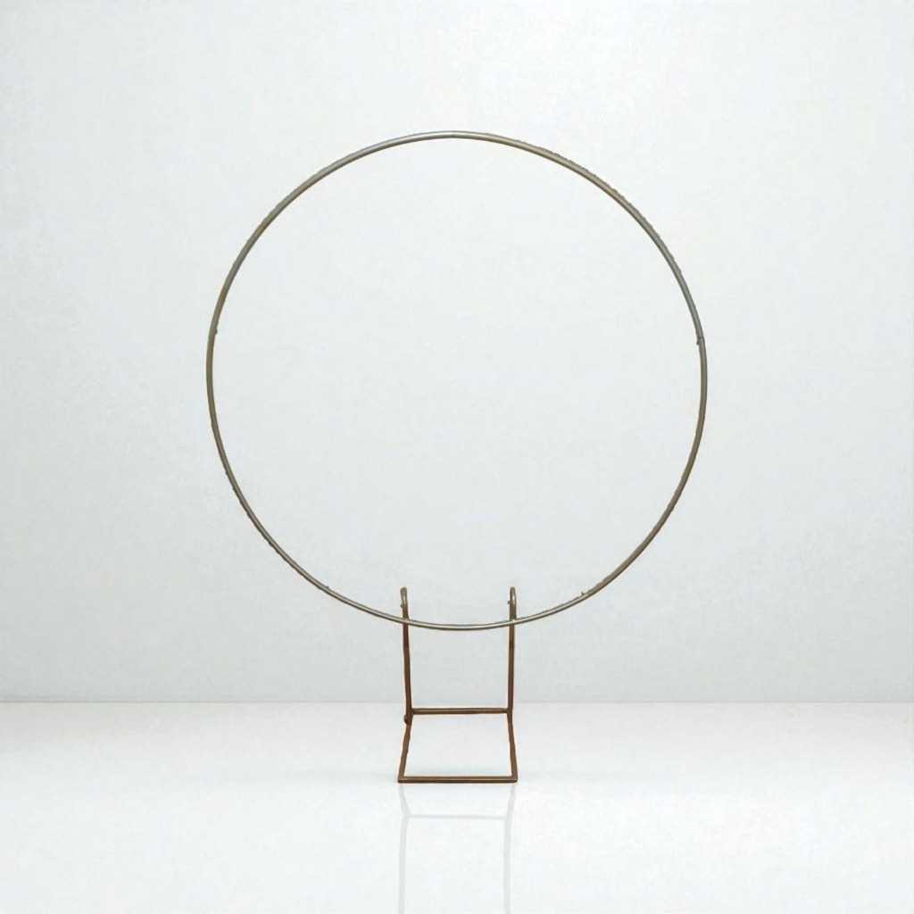 Arco redondo de 1,50 Festa Decoração Eventos Casamentos Painel festas Suporte arco em Oferta na Shopee