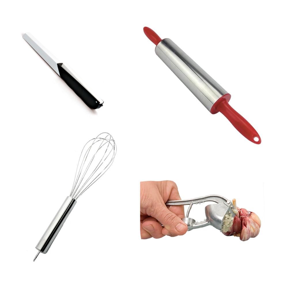 KIT UTILIDADES DE COZINHA - 4 PEÇAS + BRINDE