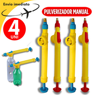 Conjunto Pulverizador e Borrifador Para Garrafa PET Manual Spray Para Jardinagem Multiuso