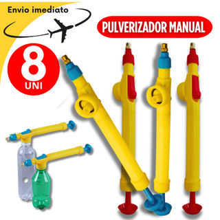 KIT 08 Unidades Pulverizador e Borrifador Para Garrafa PET Manual