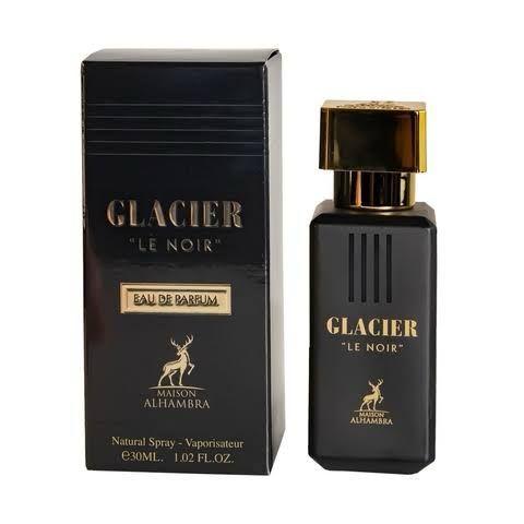 🖤 Perfume Maison Alhambra Glacier Le Noir 30ml – Miniatura Masculina Intensa | Original 🖤