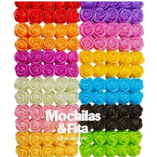 Kit Mini Florzinhas Rosas Artificiais de EVA (2,5 cm) – Escolha Sua Cor ou Sortido em Oferta na Shopee