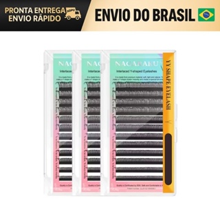 Kit 3 Cilios Y Nagaraku Volume Brasileiro Atacado em Oferta na Shopee
