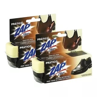 Esponja Zap Clean Restaura Brilho Couro Sapato Bolsa Pratico-1 unidade em Oferta na Shopee