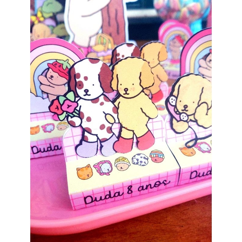 21 Porta Bis Duplo tema Bob good para lembrancinhas