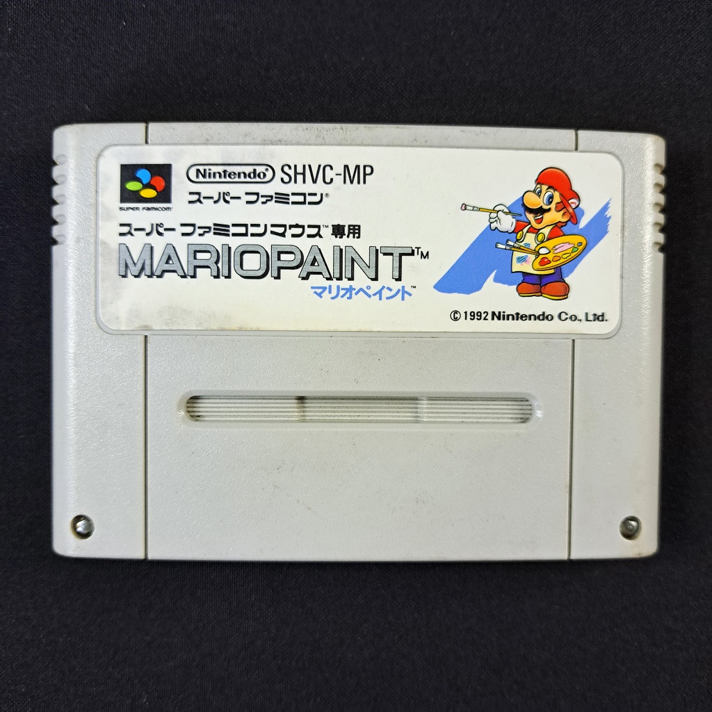 Mario Paint Original Super Famicom Nintendo - Snes