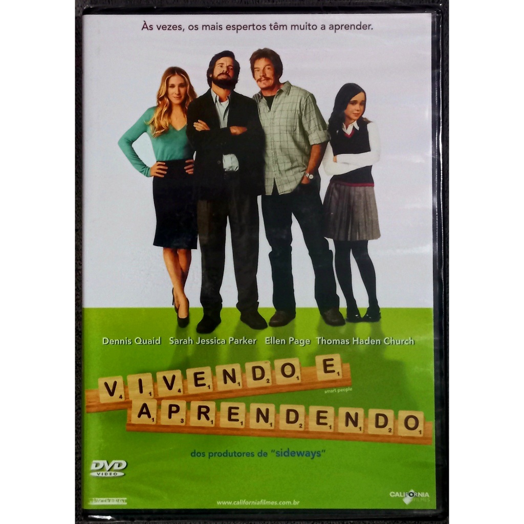 [LACRADO] DVD Vivendo e Aprendendo - (Sarah Jessica Parker/ Ellen Page/ Dennis Quaid/ Thomas Haden Church)