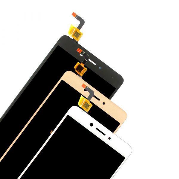 Tela Lcd Frontal Dourada Para Lenovo Vibe K6 K33b36