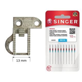 Dente Serrilha 4 Mm Original P/ Máquina De Costura Singer Zz +10 agulhas em Oferta na Shopee