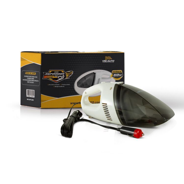 Aspirador De Pó Portátil Uso Automotivo 12 Volts Novo Modelo