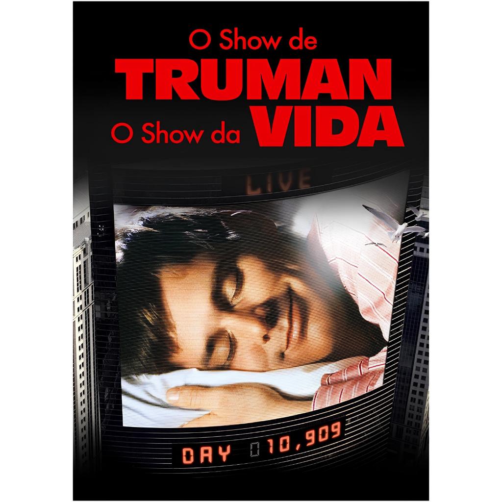 Poster O Show de Truman - O Show da Vida 1998 Tamanho Grande A3 Filme - Quadro O Show de Truman
