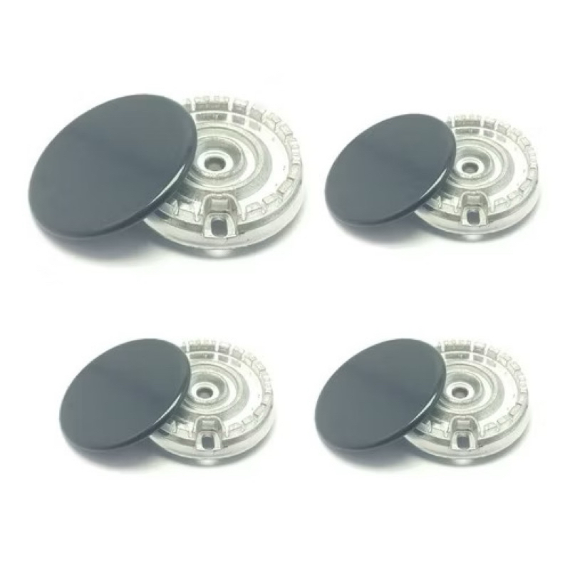 Kit 4 Bocas para Fogão Consul 1 Gd + 3 Pq - 3 Pinos Cd075ae Cf450bb