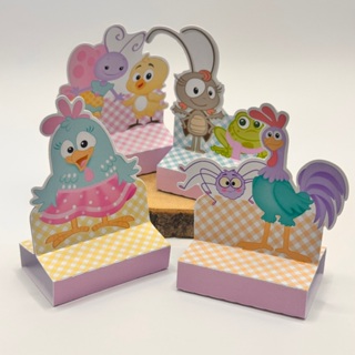 20 porta bis, lembrancinha de aniversário, porta doces, SEM NOME galinha pintadinha todos PRONTA ENTREGA new em Oferta na Shopee