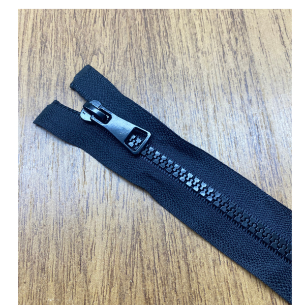 ZIPER DENTADO JACARÉ #5 P/  MOLETON CURSOR ESPECIAL D-35 PRETO 2 UND