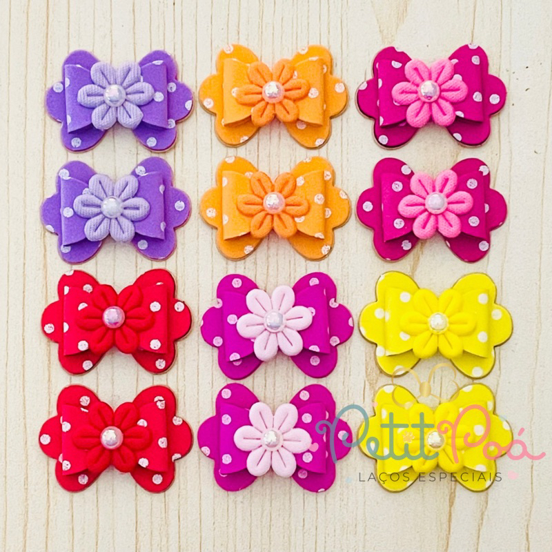 ADESIVO PET LAÇO BABI - BANHO E TOSA (12 UNIDADES)