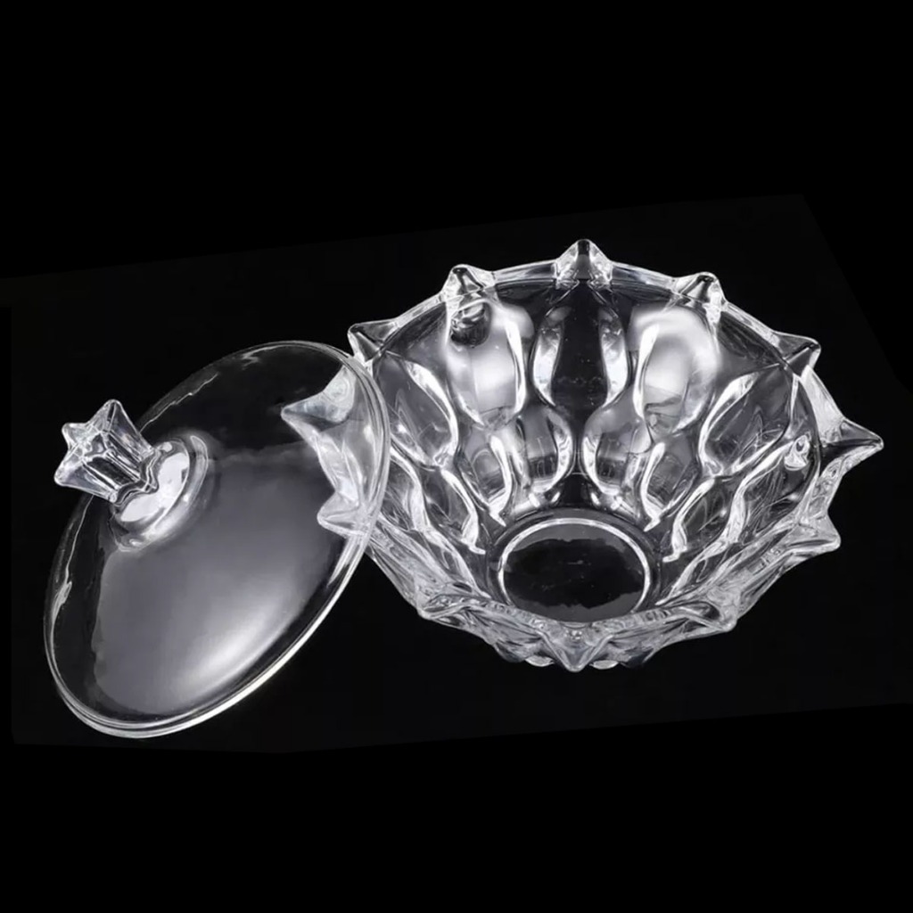 Baleiro E Bomboniere De Vidro Para Serviço De Mesa E Decoração Enfeite Presente Multiuso