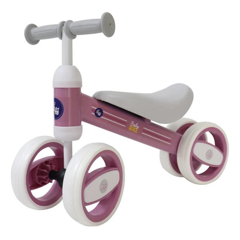 Bicicleta De Equilíbrio 4 Rodas Fenix Infantil Sem Pedal