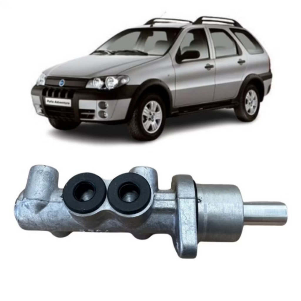 cilindro mestre de freio para Palio Weekend/Siena/Strada 1.0/1.5/1.6 8v/16v 1998 com ABS