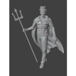 Miniatura de Exu ( modelo 2 ) SEM PINTURA